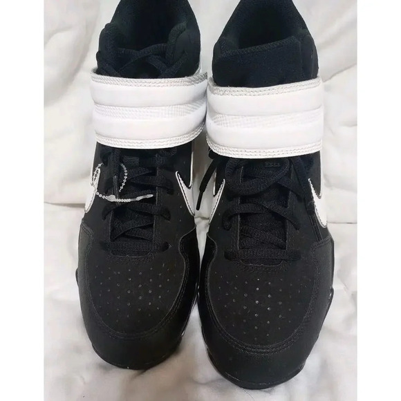 Nike Alpha Huarache Mid Varsity Men's 8.5 New Rubber Baseball Cleats AO7956-003 - Picture 5 of 10